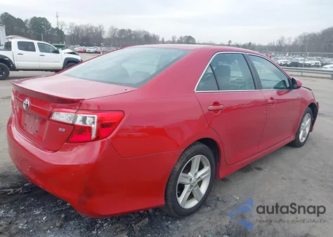 2014 Toyota Camry Se from USA, damaged, VIN 4T1BF1FK8EU862111